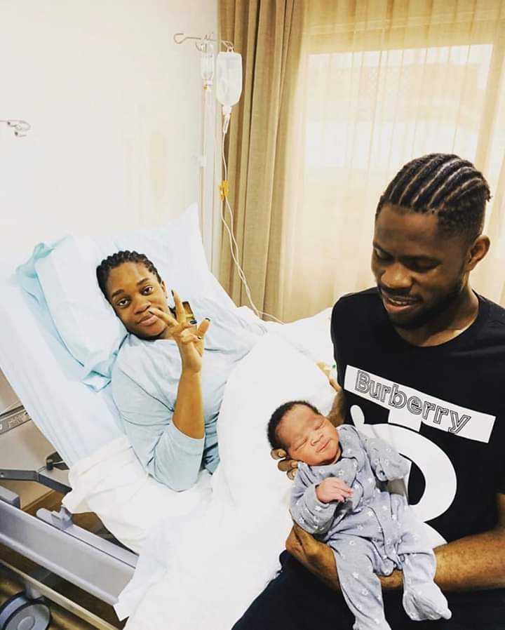 BREAKING: Super Eagles Goalkeeper, Francis Uzoho Welcomes A New Baby Boy! 