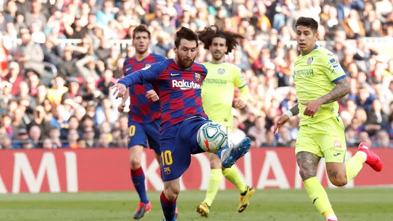 Messi Barcelona Getafe