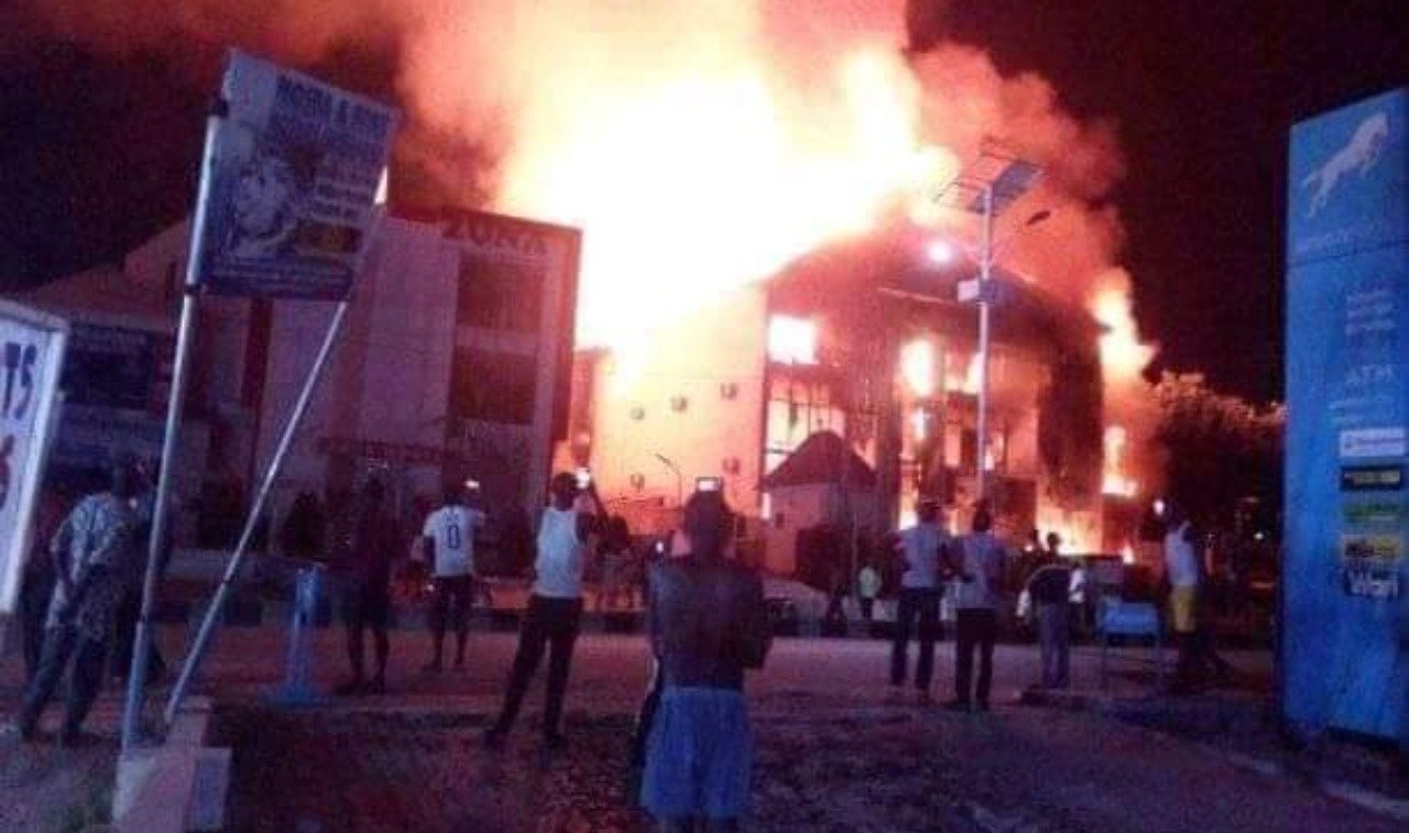 Fire in Lokoja