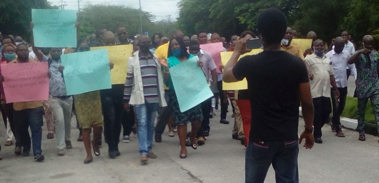 UNICAL ASUU protests non-payment of allowances