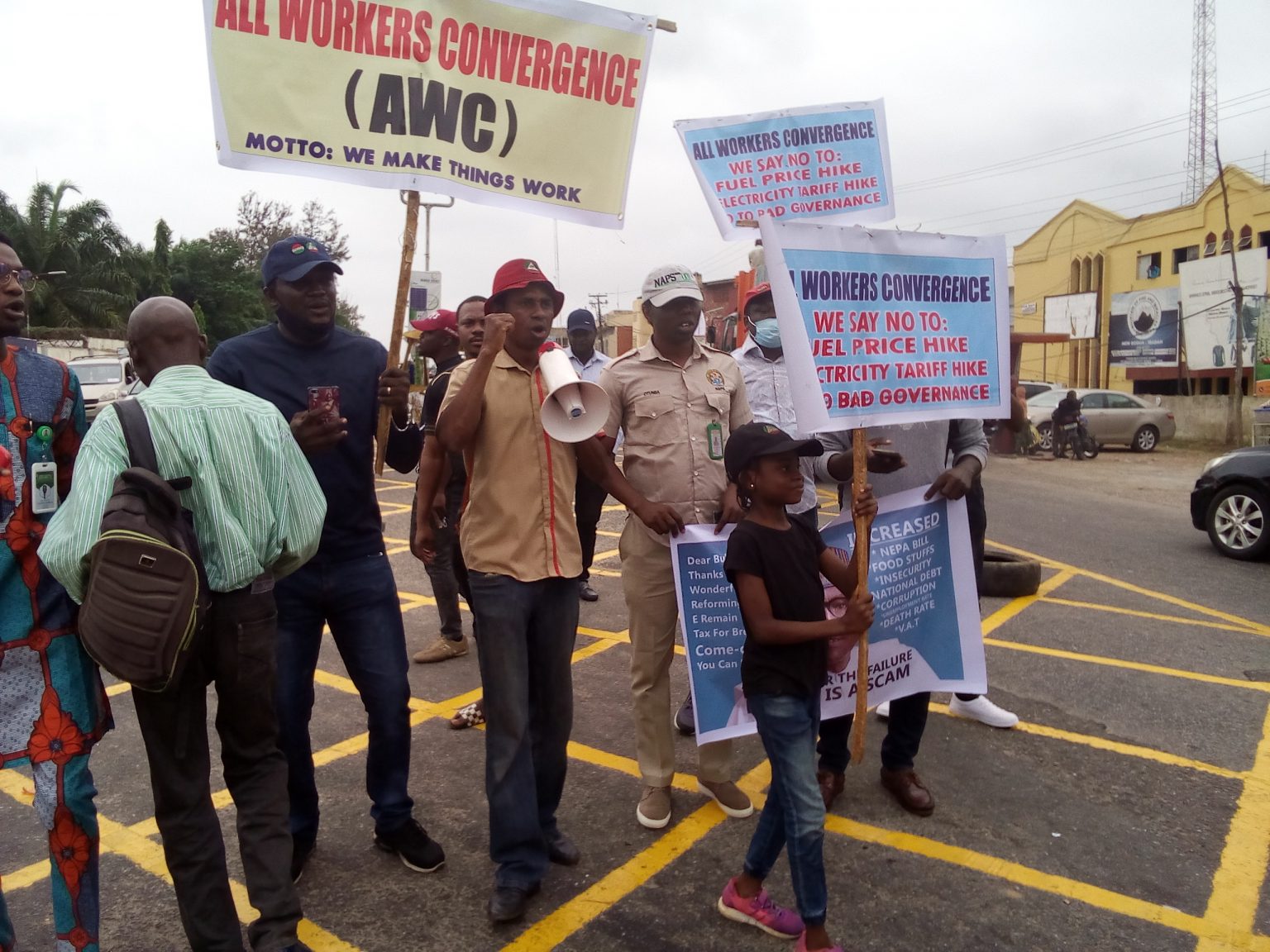 Protest in Ibadan