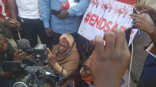 End Sars Protest In Abuja