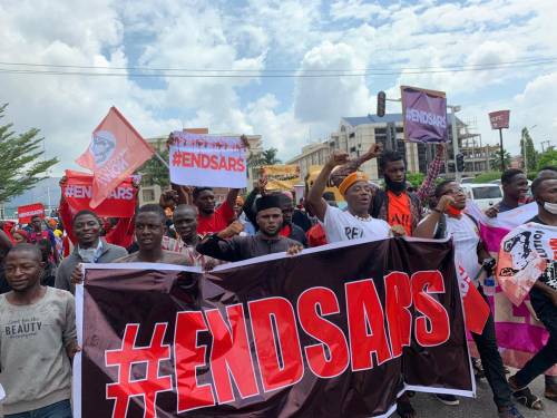 End Sars Protest In Abuja