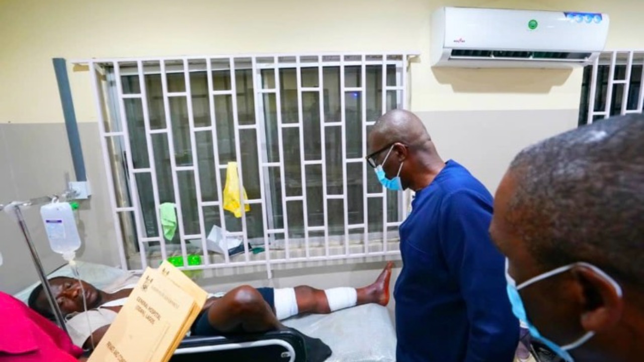 Sanwo-Olu visits victims, gives details on protesters shot