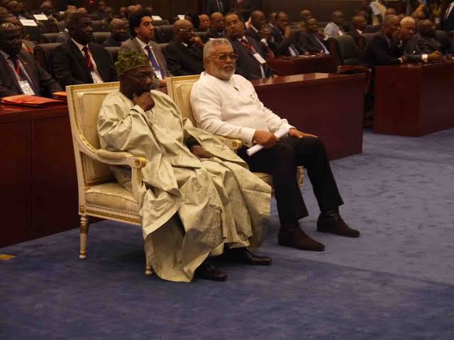 Olusegun Obasanjo & Jerry Rawlings