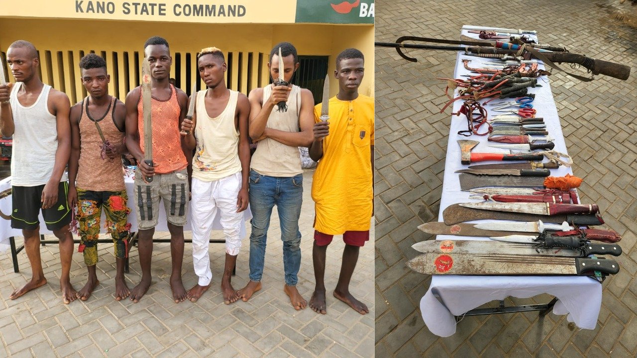 Police arrest 128 suspected thugs in Kano