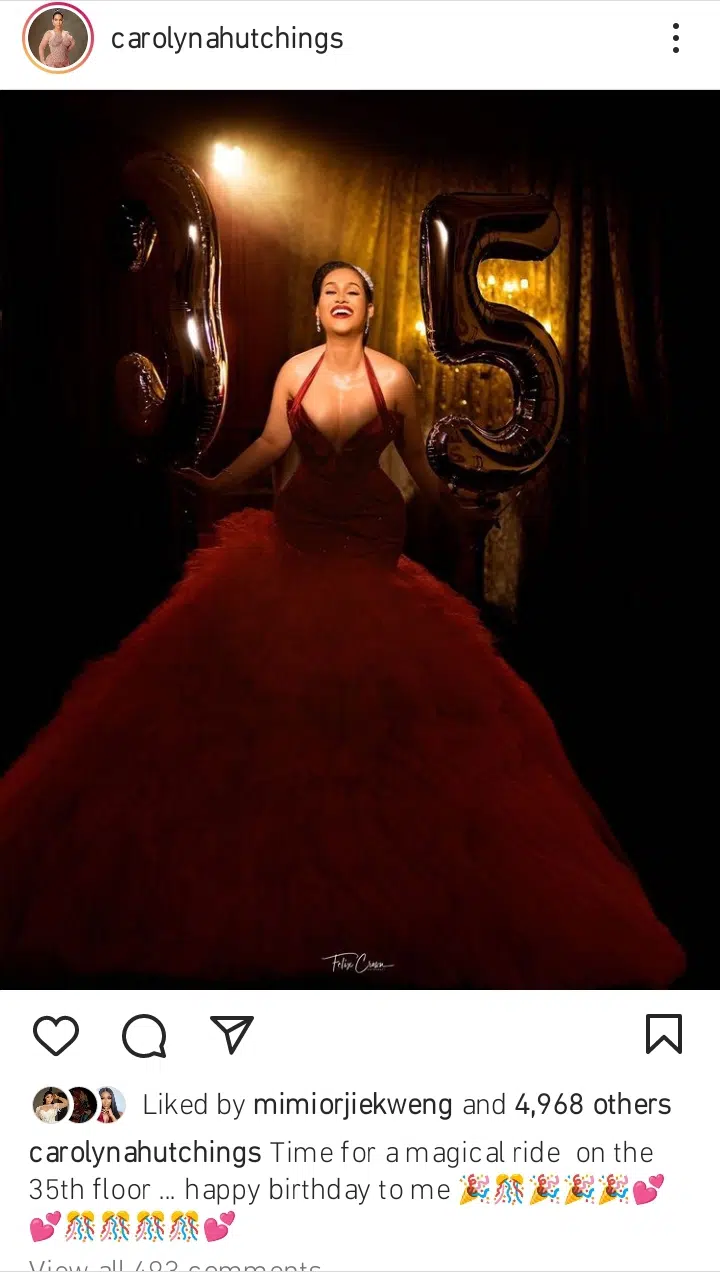 At 35 years old, actress Caroline Danjuma still shines (Photos)