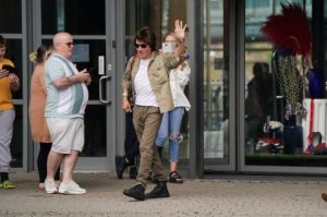 Johnny Depp Waves To Fans Tenderly As He Arrives At Sage Gateshead Ahead Of Jeff Beck Gig