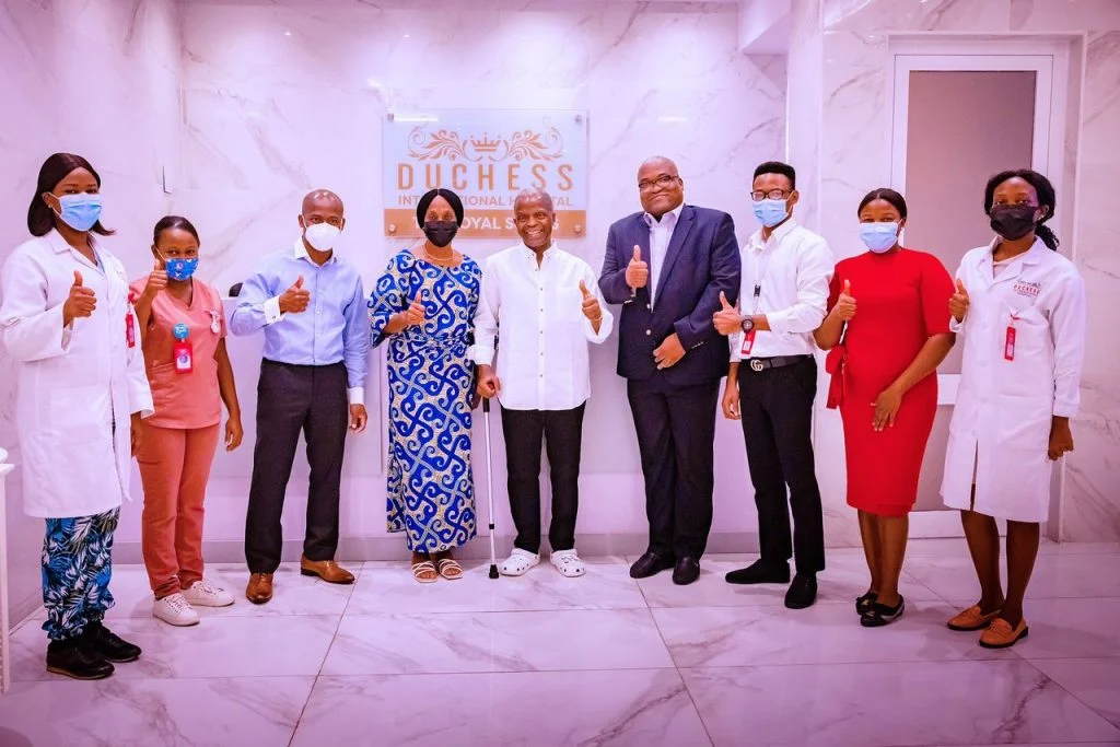 Surgery: Osinbajo discharged from Lagos hospital