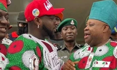 Davido calls out INEC for failing to issue certificate of return to his uncle days after winning Osun gov election