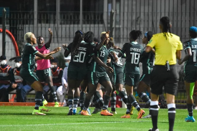 'Super Falcons see their wife' - Nigerians react to 2-0 win against Botswana without Oshoala and Plumptre.