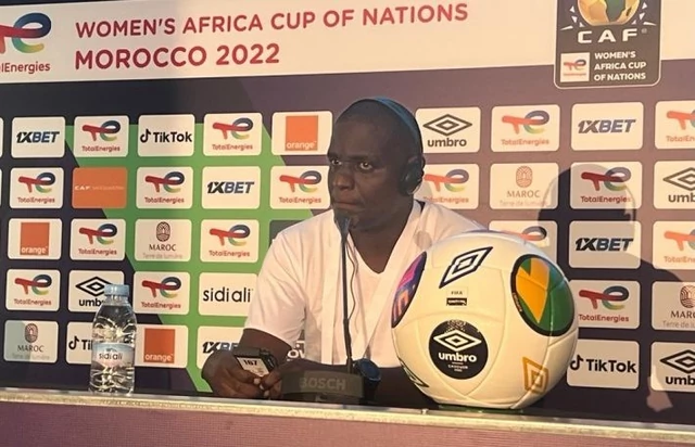 Burundi's coach Gustave Niyonkuru