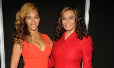 Beyonce's mother Regarding the Renaissance CD, Tina Knowles-Lawson claims that Uncle Johnny is "smiling from heaven."