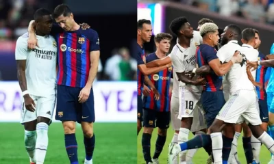 Reactions as Barcelona beat Real Madrid 1-0 in Las Vegas El Clasico [Video]