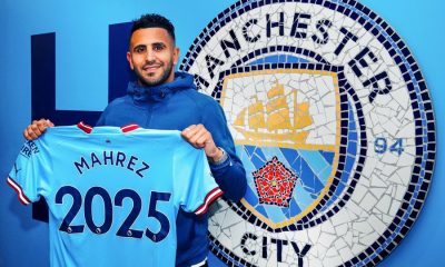 Riyadh Mahrez renews with Manchester City