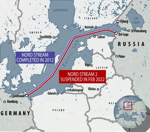 Gas pipelines between Russia and Germany play a vital role in heating homes and powering businesses in Europe 