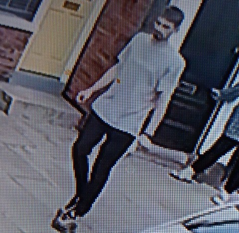 Members of the public are asked to contact police immediately if they have information about the individual in the CCTV images