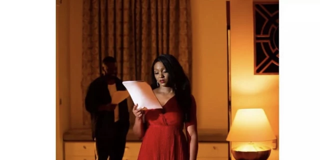 Falz and Osas Ighodaro in ‘Knee Down’ short film