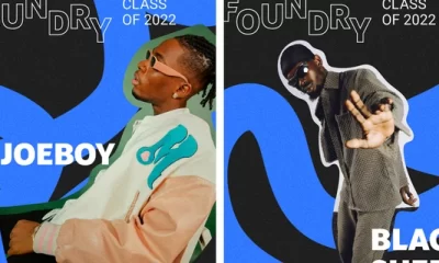 Joeboy and Black Sherif joins YouTube's global Foundry Class of 2022