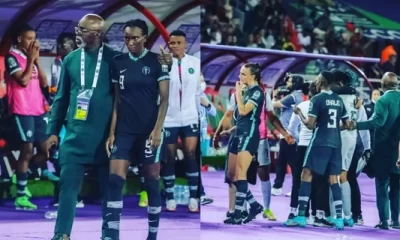 WAFCON 2022 'In everything we give thanks' - Pinnick praises 'gallant' Super Falcons despite loss to Morocco