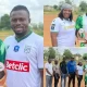 SUPER EAGLES Moses Simon and wife celebrate Golden Eaglets star Michael Emmanuel [Photos]