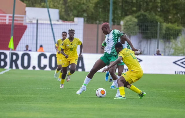 Asisat Oshoala suffered a serious knee injury in Nigeria's opening WAFCON defeat to South Africa but made the final shortlist due to her impressive club form with Barcelona