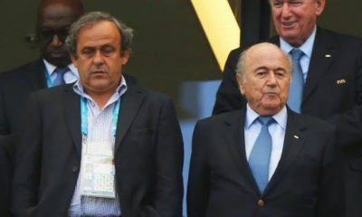 Sepp Blatter & Micheal Platini