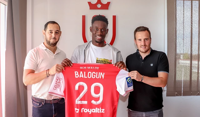 Folarin Balogun, who is eligible for the Super Eagles joins Stade de Reims