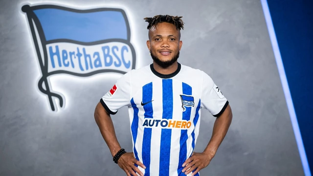 The head coach of Hertha Belin is amazed with Chidera Ejuke, saying that he improves every training session.