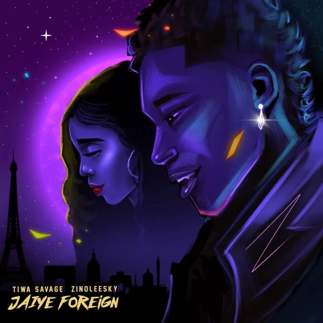 Tiwa Savage and Zinoleesky collaborate on the song "Jaiye Foreign"