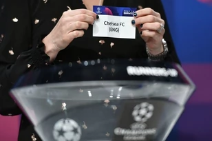 Chelsea drawn during a Champions League draw