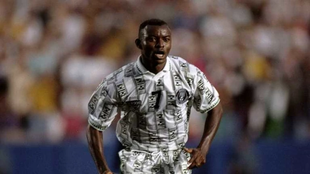 Finidi George was nominated for the Ballon d'Or in 1995