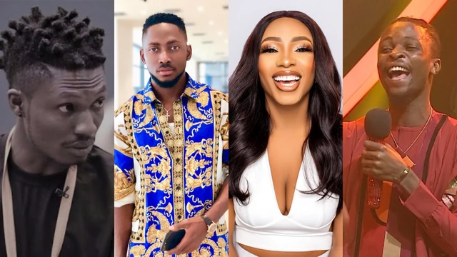 BBNaija winners Efe Ejeba, Miracle Ikechukwu , Mercy Eke and Laycon