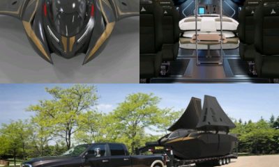 £1.3MILLION Batman-style armoured private submarine that boasts FOLDING wings