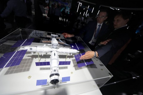 The model was exhibited during the the Army-2022 International Military and Technical Forum in Kubinka 