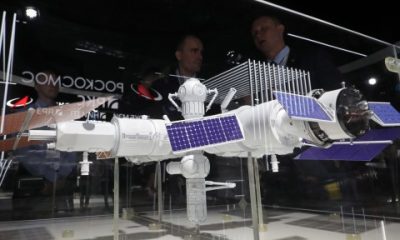 After rejecting the ISS, Russia presents a model of its intended space station.