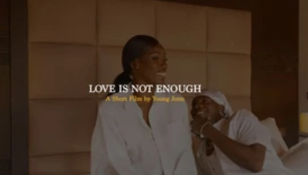 Young Jonn releases an impressive short film for his EP 'Love Is Not Enough'