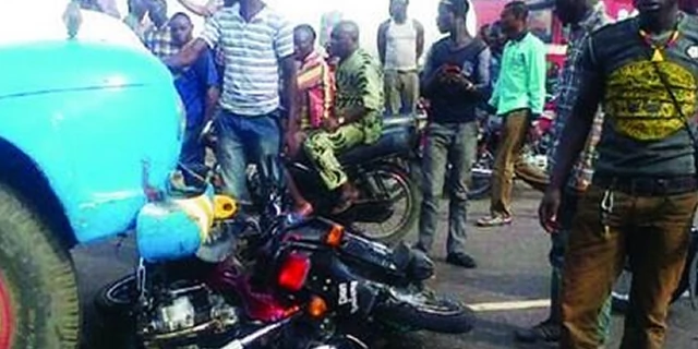 A biker is killed in Anambra by a hit-and-run truck driver