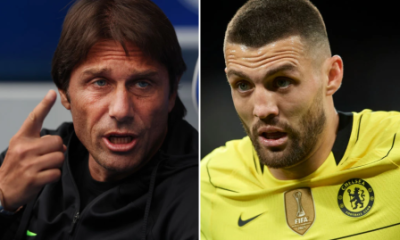 Antonio Conte discusses the tunnel bust-up with Mateo Kovacic of Chelsea.