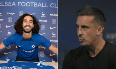 Marc Cucurella's transfer to Chelsea from Brighton has been questioned by Gary Neville. This one shocked us