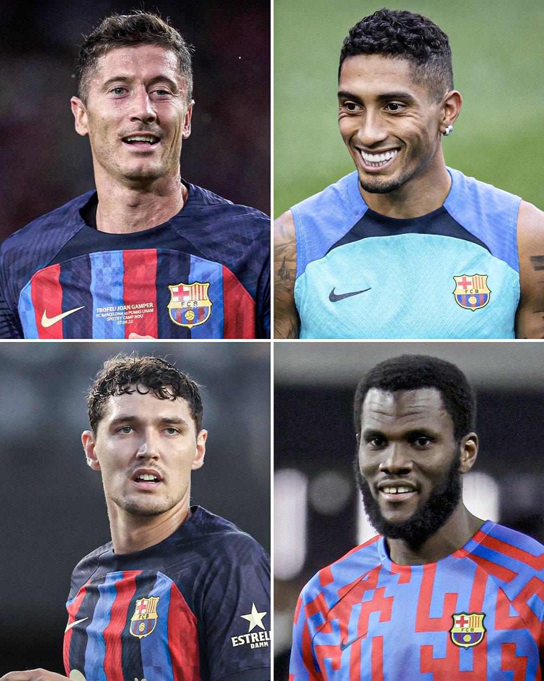 Barcelona Finally Register New Signing To La Liga, Lewandowski, Raphinha, Christensen and Kessie
