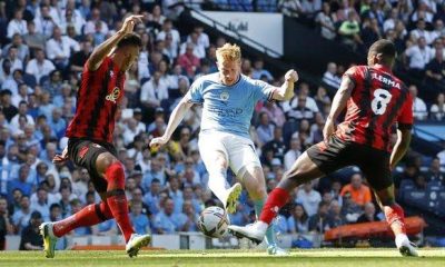 Man City Flogs Bournemouth To Continue Winning Premier League Title Defense