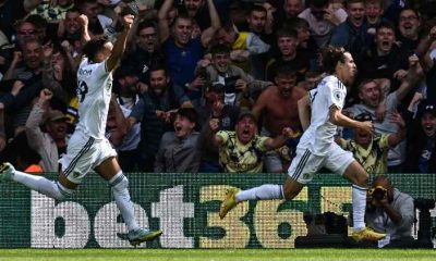 United States forward Brenden Aaronson scored his first Premier League goal as Leeds beat Chelsea 3-0 on Sunday.