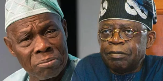 Closed door meeting between Bola Tinubu and Olusegun Obasanjo