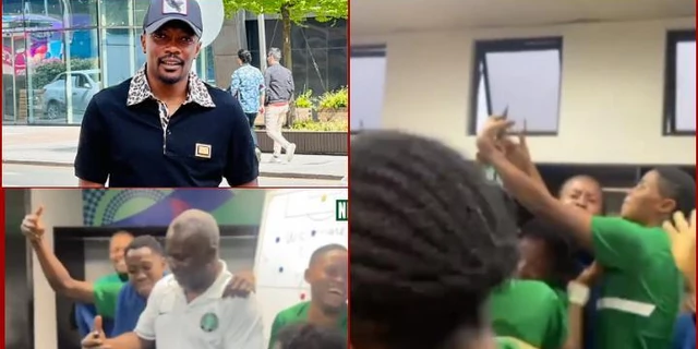 Ahmed Musa of the Super Eagles surprised the talented Falconets with a call