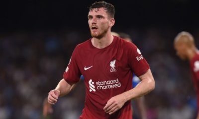 Andy Robertson's absence from the match against Ajax widens Liverpool's injury crisis