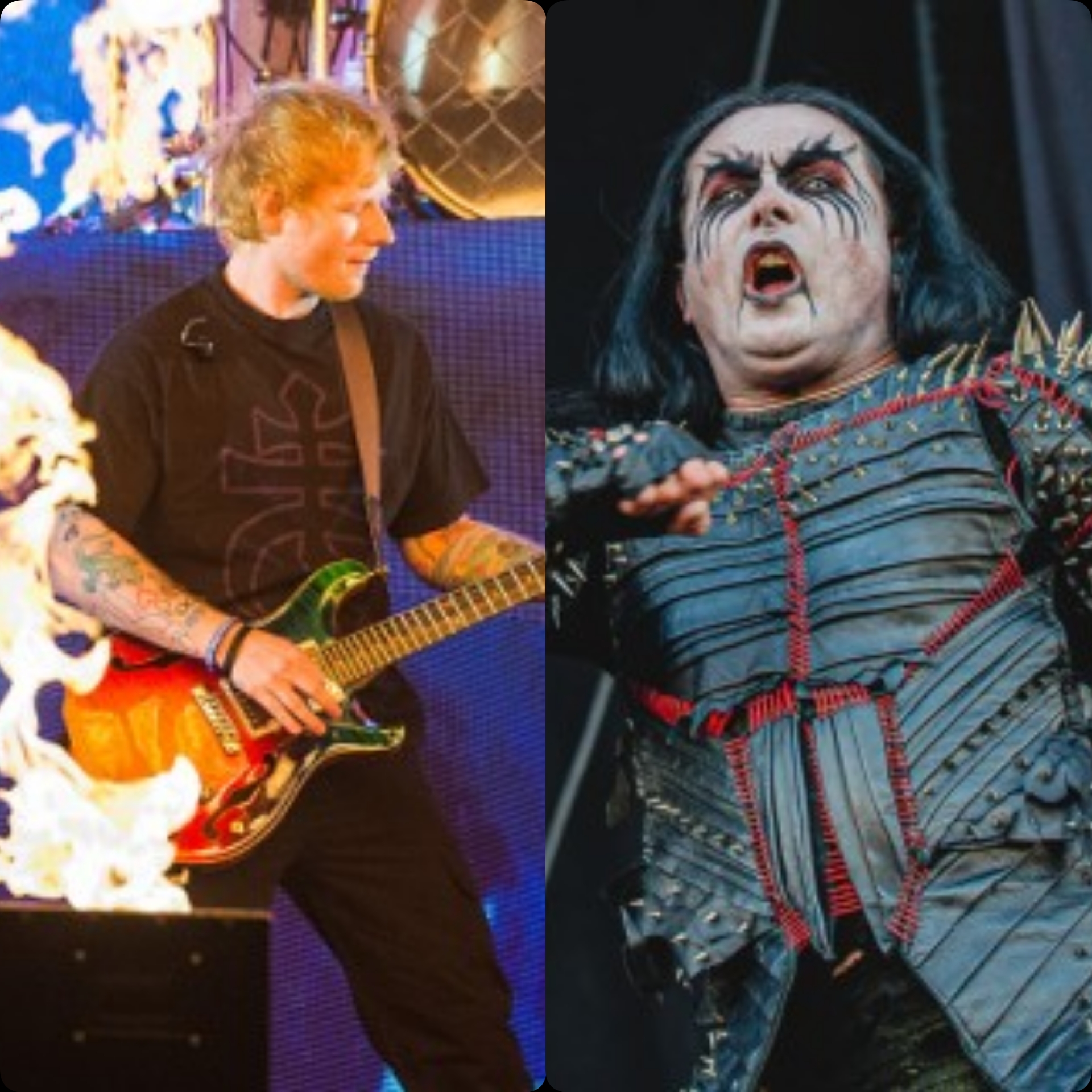 Ed Sheeran to team up with metal icons Cradle Of Filth to work on new music
