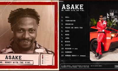 Asake releases tracklist for his upcoming debut album 'Mr Money With The Vibe'