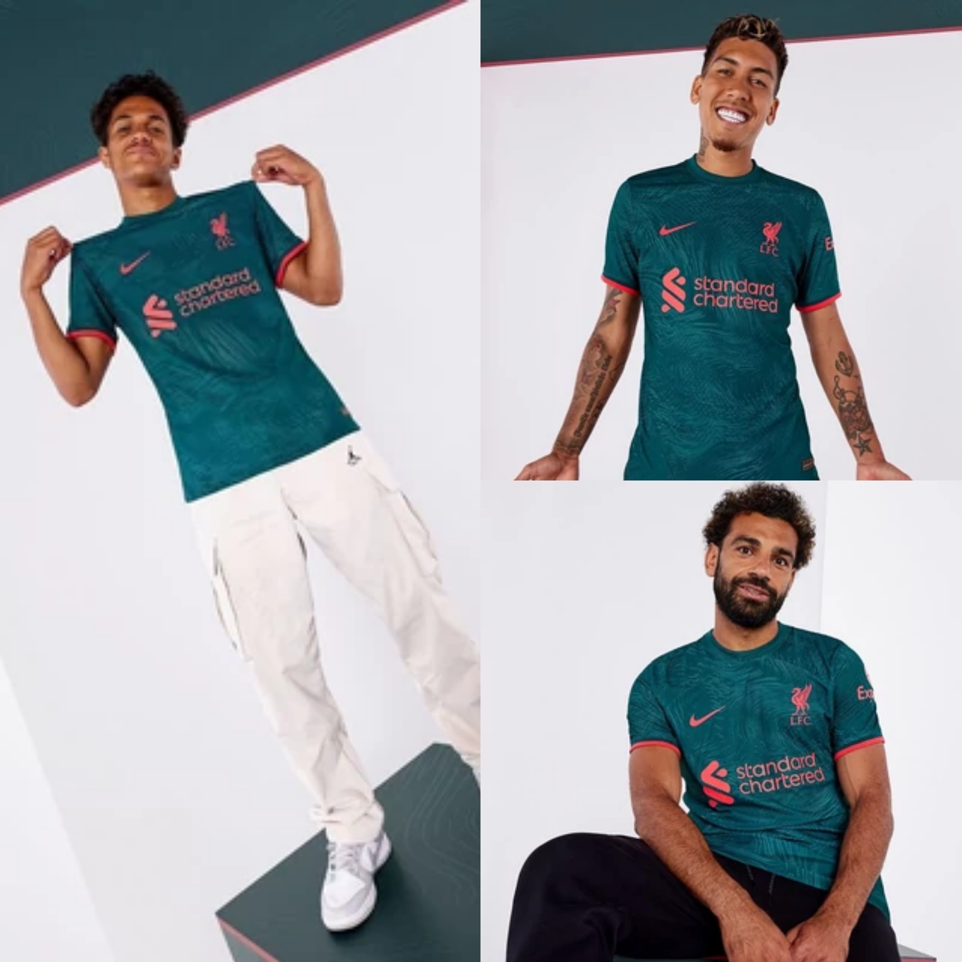 Liverpool unveiled their third jersey for the 2022/23 season [Photos]