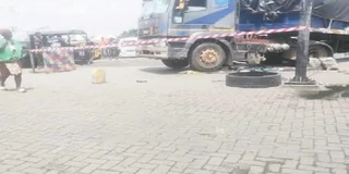 Truck crushes woman to death
